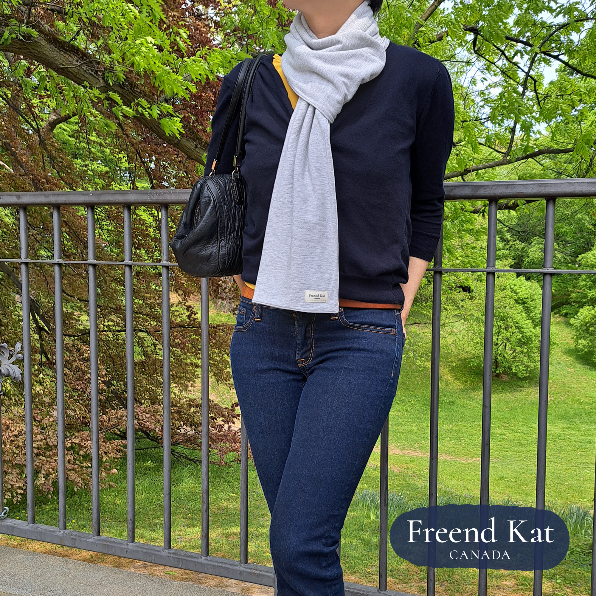 Heather Grey - Freend Kat™ Anytime Cold Weather Scarf