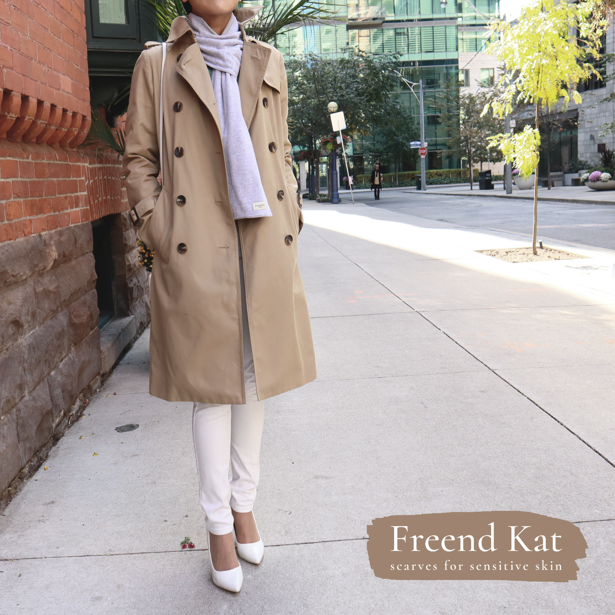 Heather Grey - Freend Kat™ Anytime Cold Weather Scarf