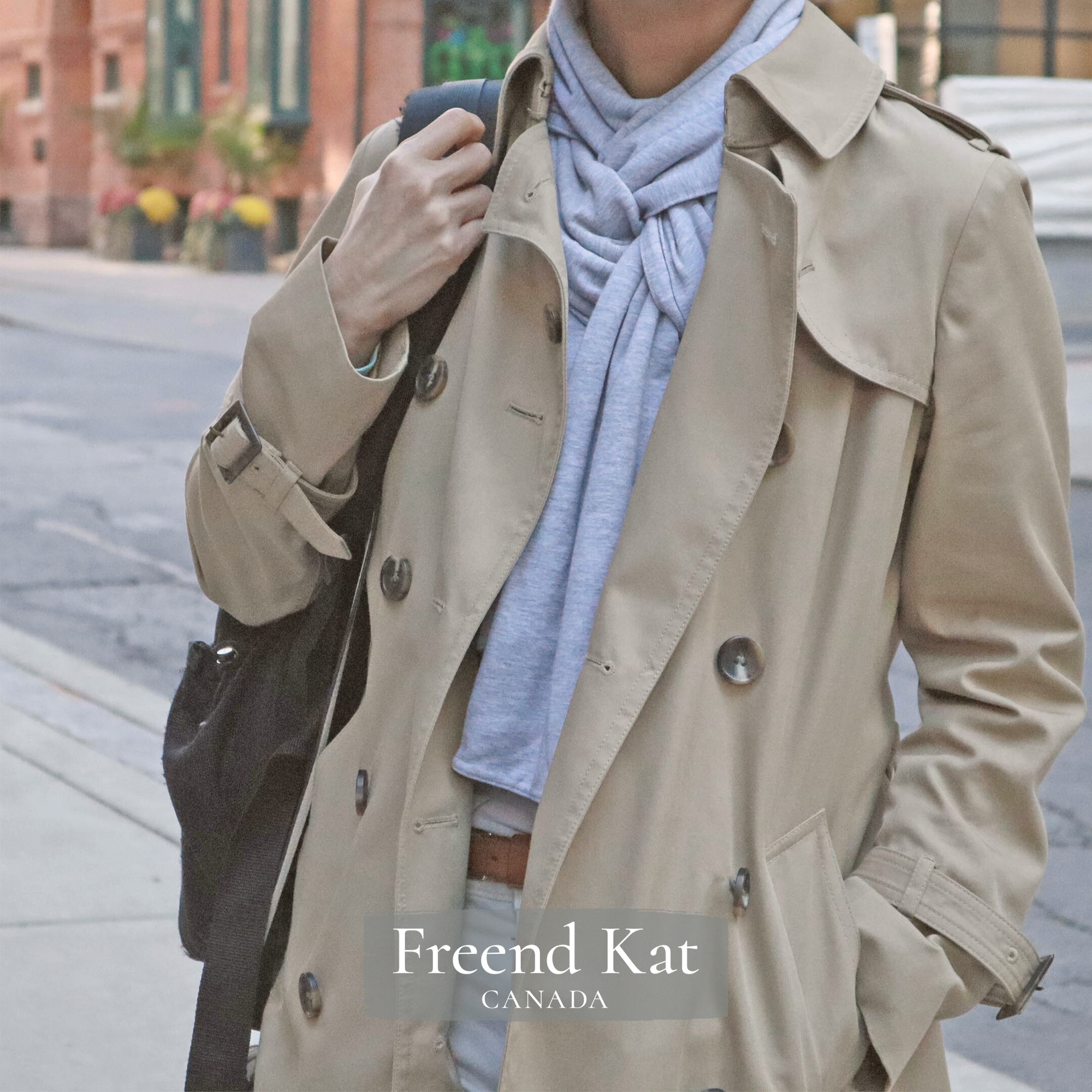 Heather Grey - Freend Kat™ Anytime Cold Weather Scarf