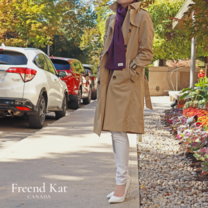 Plum - Freend Kat™ Anytime Cold Weather Scarf