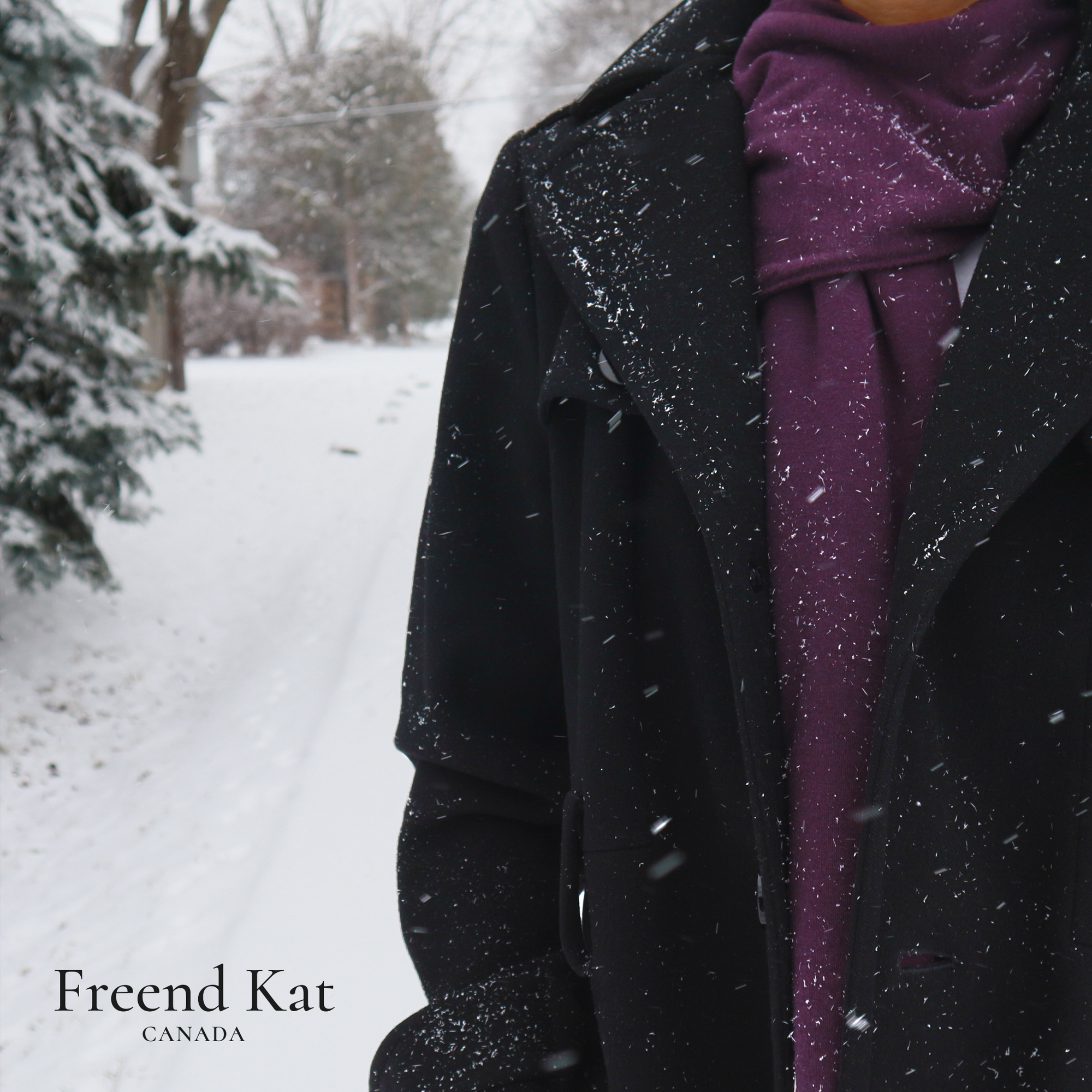 Plum - Freend Kat™ Anytime Cold Weather Scarf