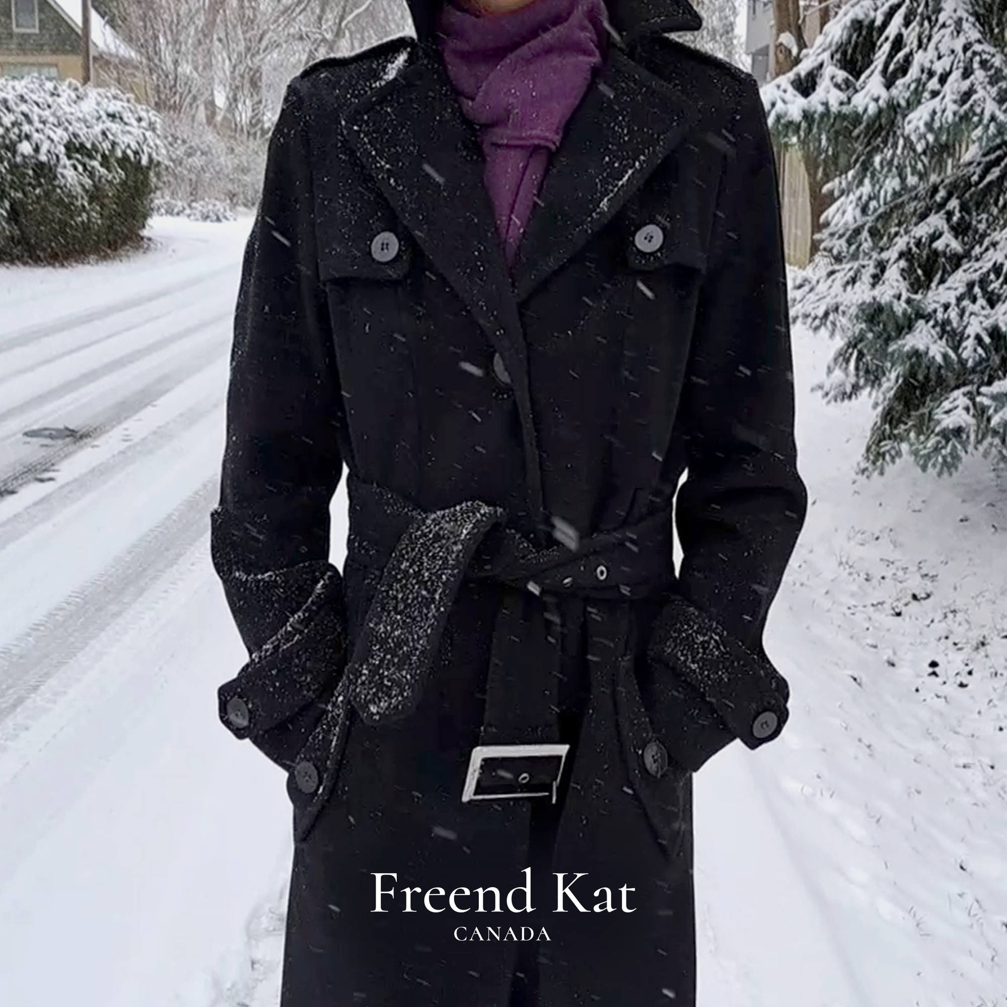 Plum - Freend Kat™ Anytime Cold Weather Scarf