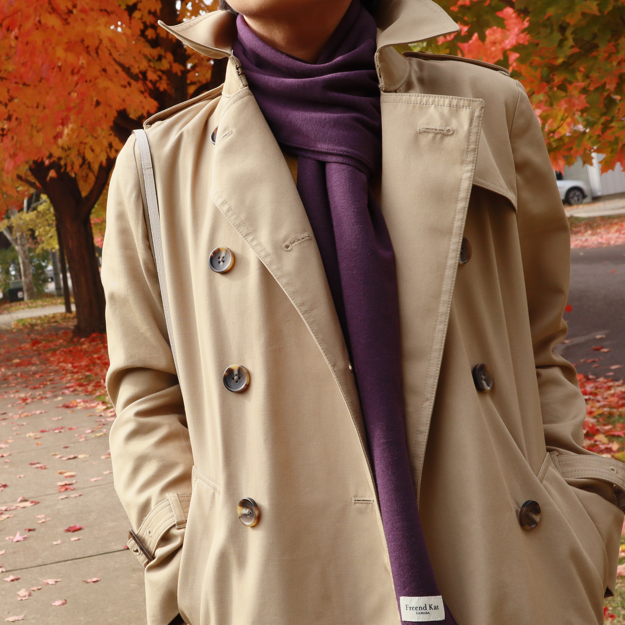 Plum - Freend Kat™ Anytime Cold Weather Scarf