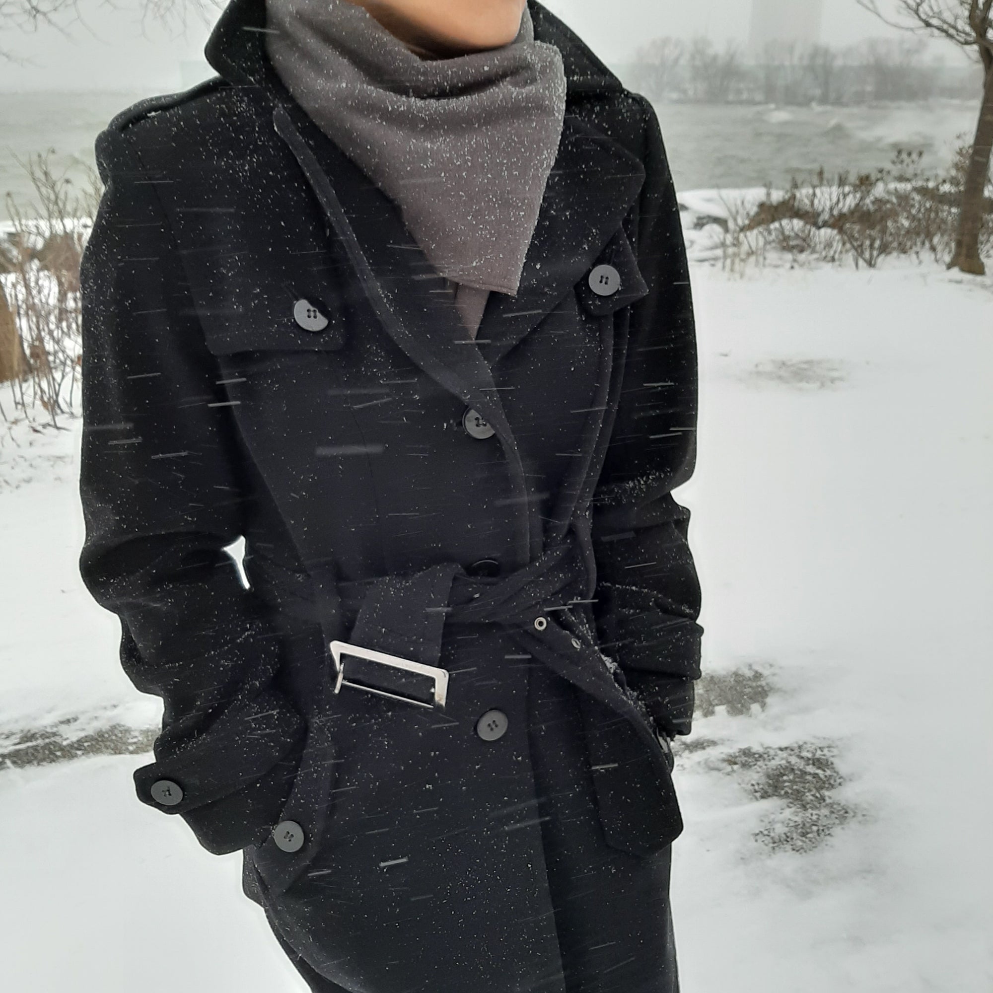Dark Ash - Freend Kat™ Anytime Cold Weather Scarf